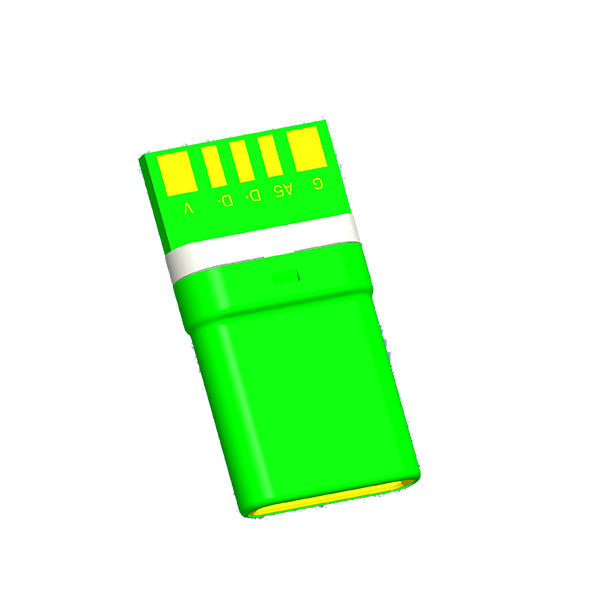 025-TYPE-C插針公頭7+5